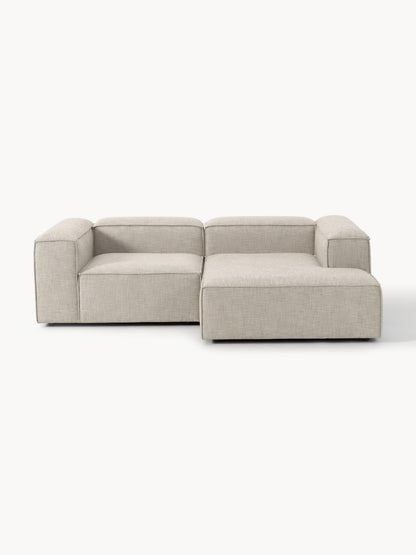 Simpales Lennon Linen Blend Modular Corner Sofa, 2-Seater