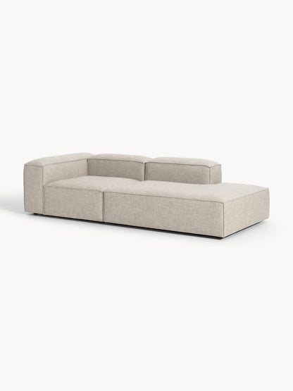 Simpales Lennon Linen Blend Ottoman, Modular
