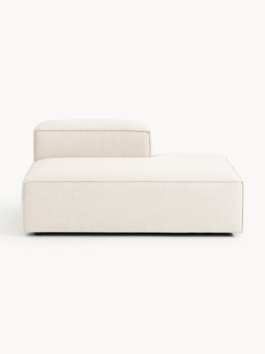 Simpales Lennon Linen Blend Ottoman Module