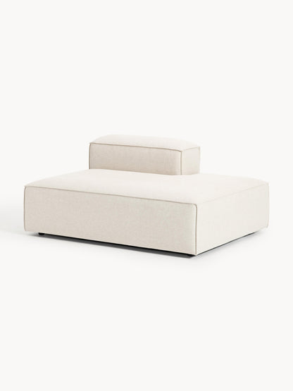Simpales Lennon Linen Blend Ottoman Module