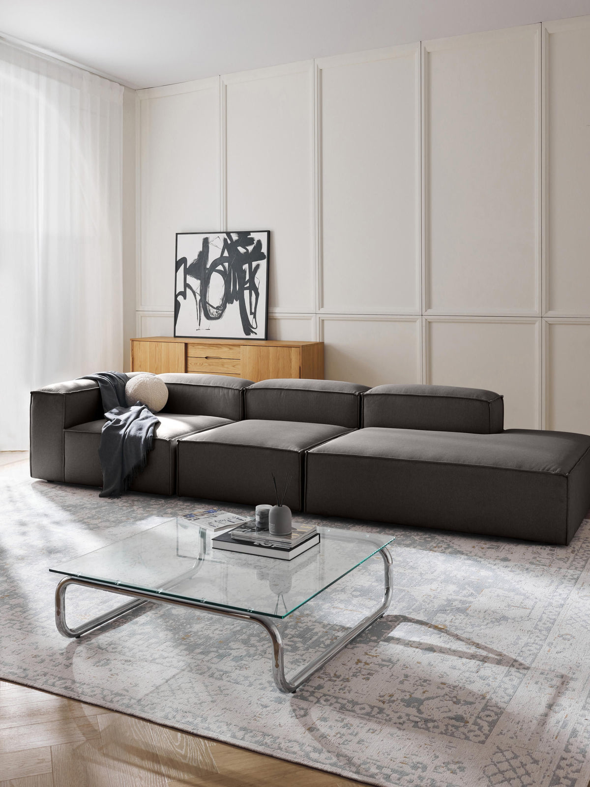 Simpales Lennon Modular Ottoman, XL