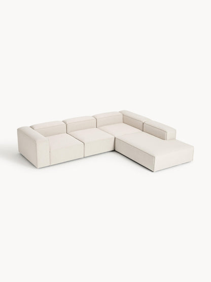 Simpales Lennon Modular XL Corner Sofa in Linen Blend (4-Seater)