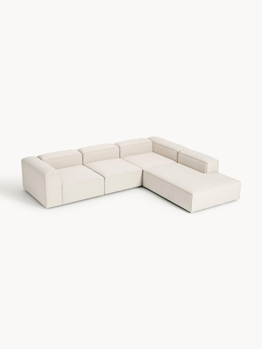 Simpales Lennon Modular XL Corner Sofa in Linen Blend (4-Seater)