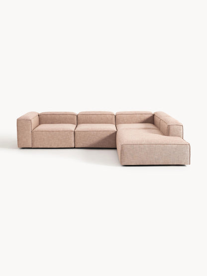 Simpales Lennon Modular XL Corner Sofa in Linen Blend (4-Seater)