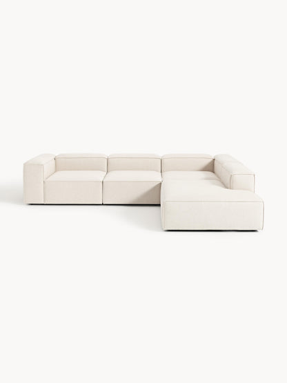Simpales Lennon Modular XL Corner Sofa in Linen Blend (4-Seater)