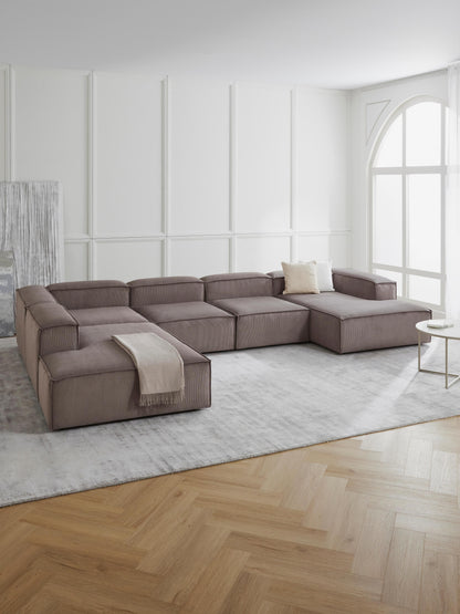 Simpales Lennon Ottoman Corner Module, Corduroy