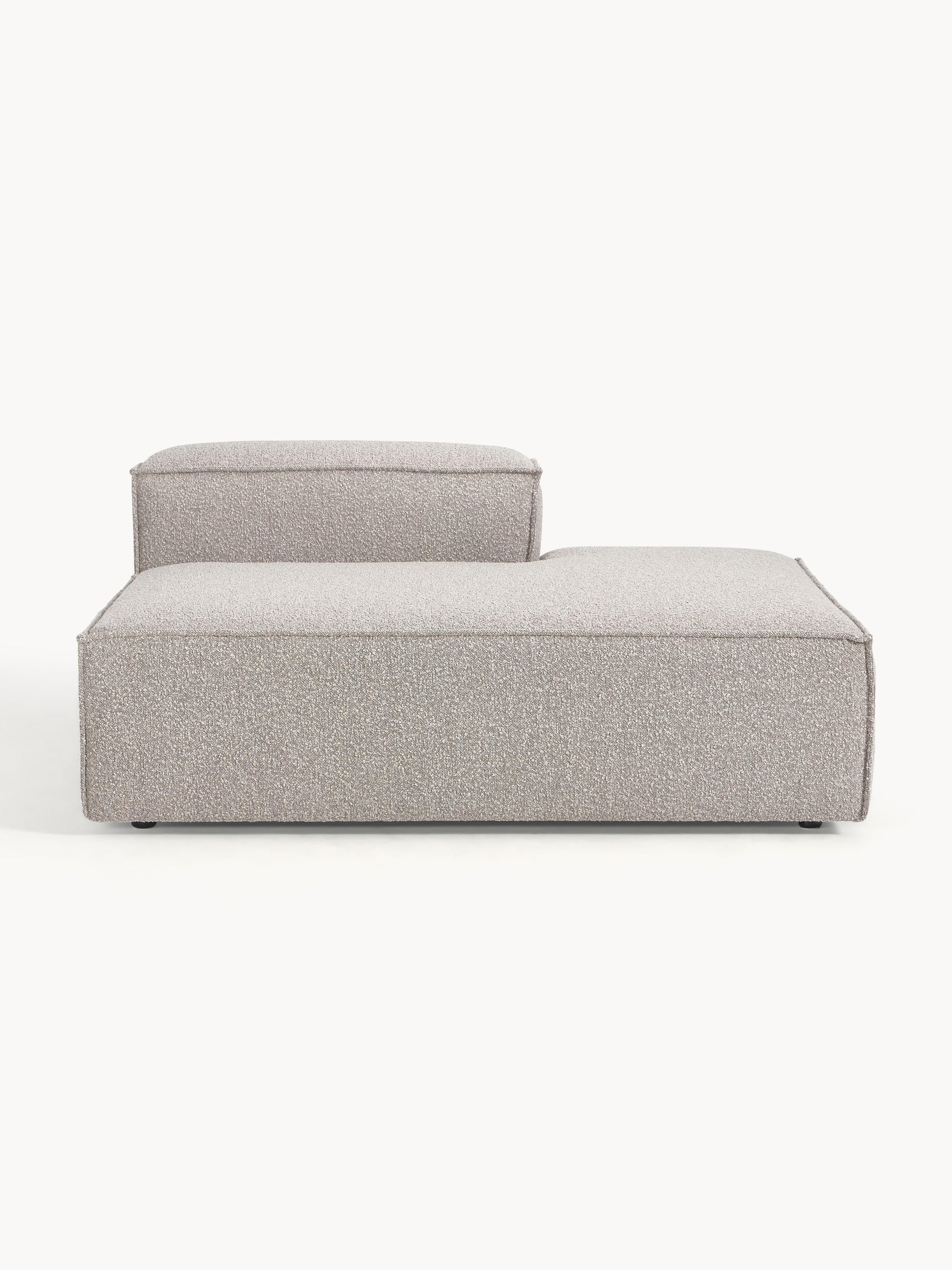 Simpales Lennon Ottoman Module, Bouclé