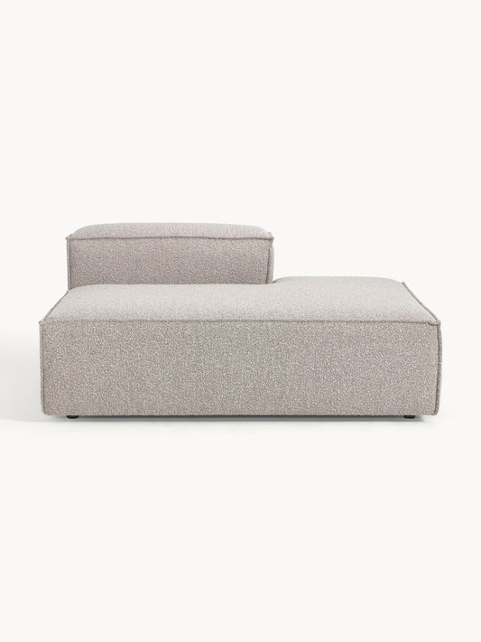 Simpales Lennon Ottoman Module, Bouclé