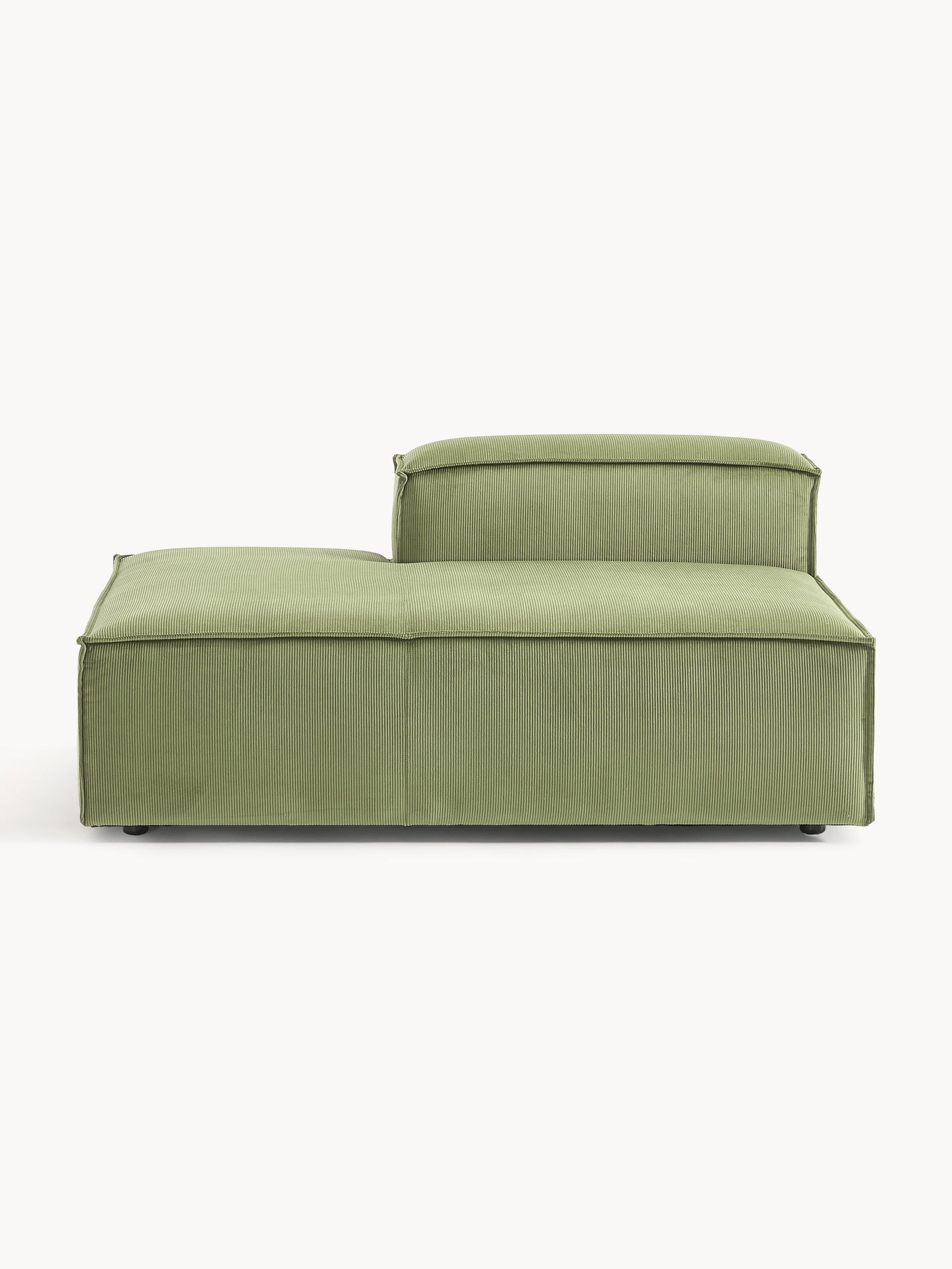 Simpales Lennon Ottoman Module, Corduroy