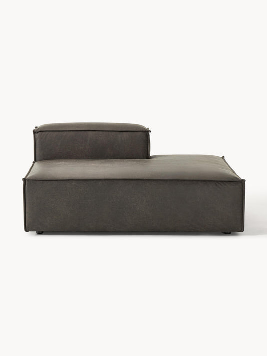 Simpales Lennon Ottoman Module, Leather