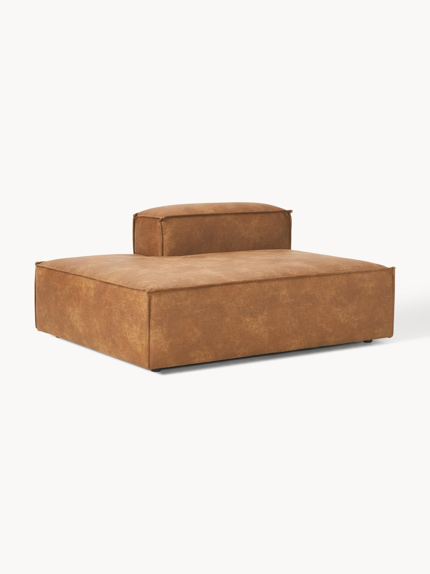 Simpales Lennon Ottoman Module, Leather