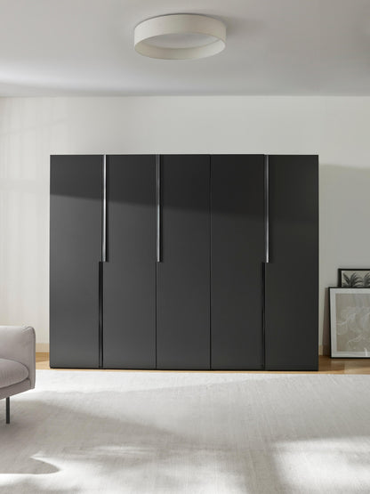 Simpales Leon Modular Wardrobe, Hinged-Door, 250 cm Wide, in Various Sizes
