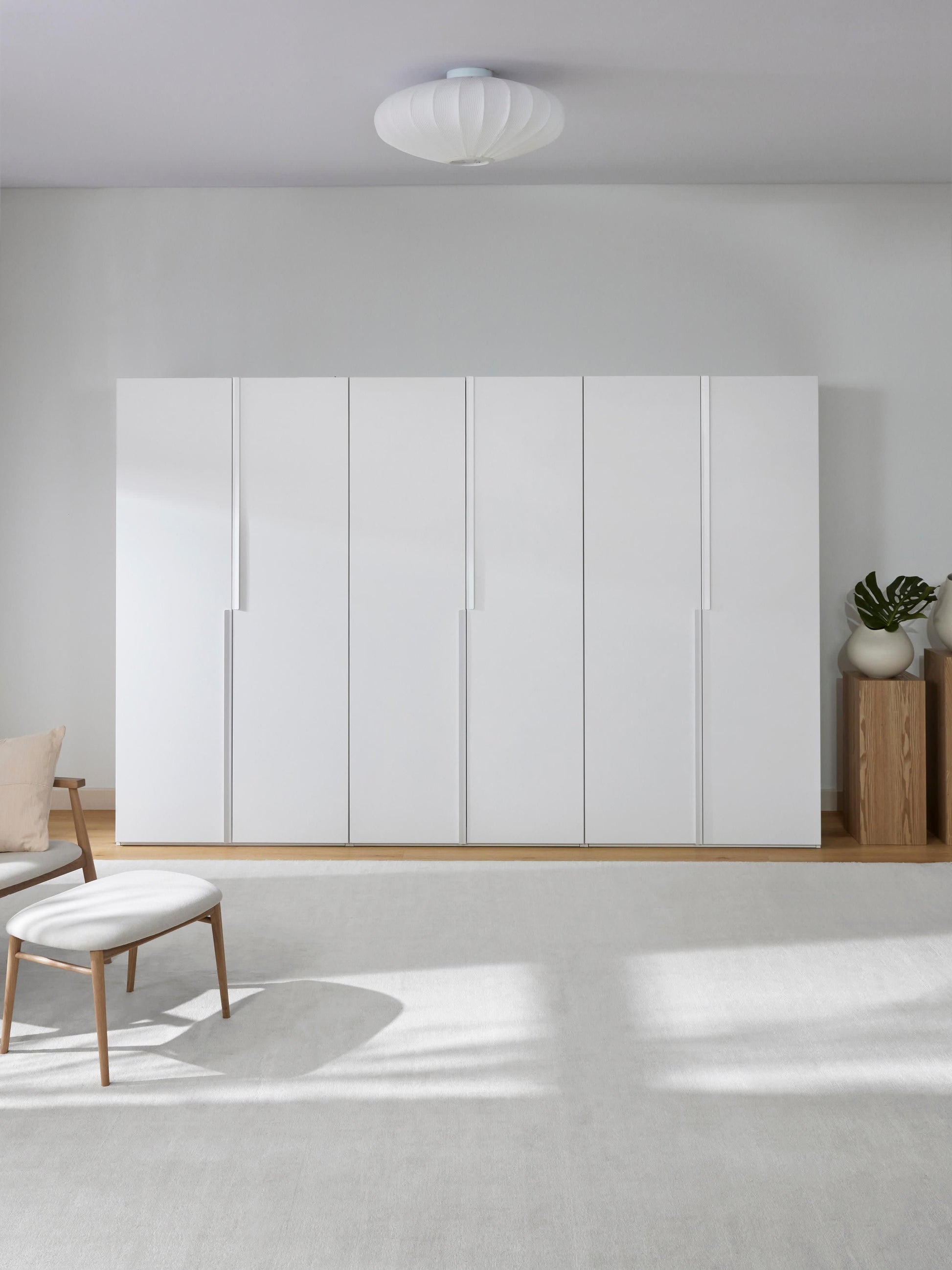 Simpales Leon Modular Wardrobe, Hinged-Door, 300 cm Wide, in Various Sizes