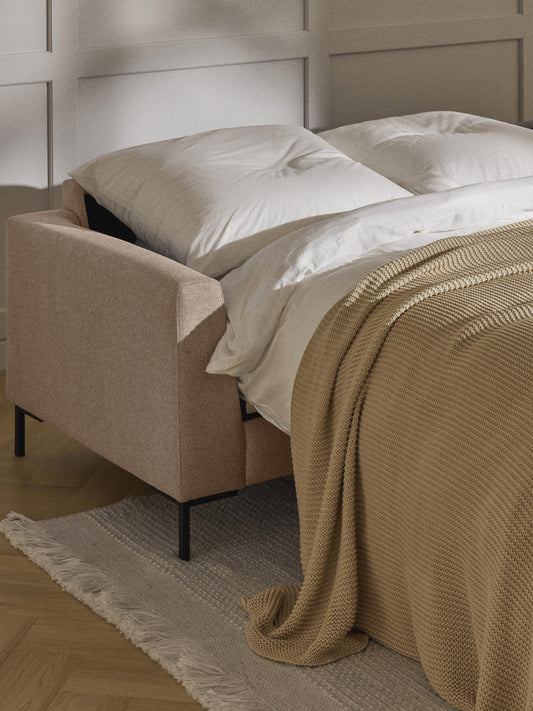 Simpales Luna Sofa Bed, 3-Seater, with Mattress