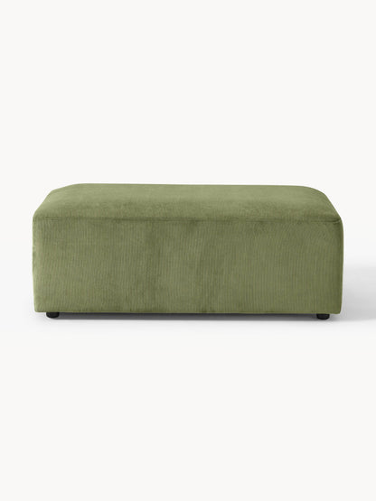 Simpales Melva Corduroy Ottoman in XL, W 116 x D 72 cm