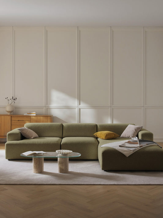Simpales Melva Corner Sofa – 4-Seater