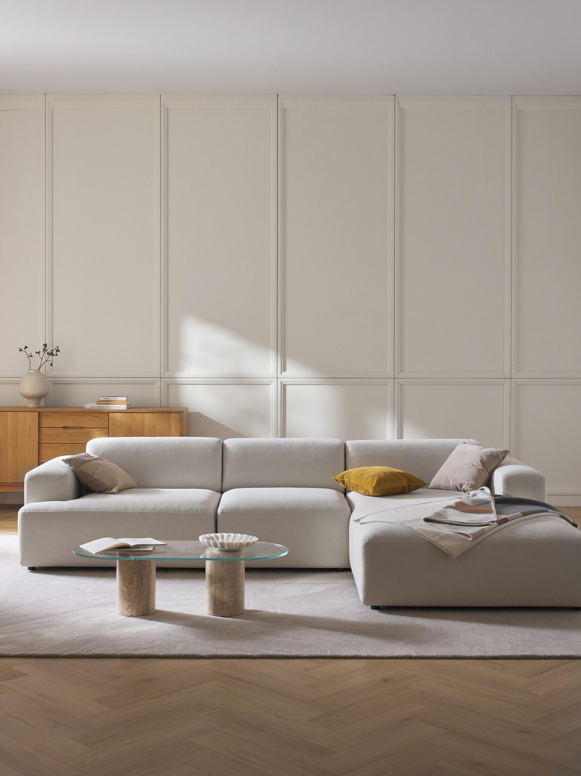 Simpales Melva Corner Sofa – 4-Seater