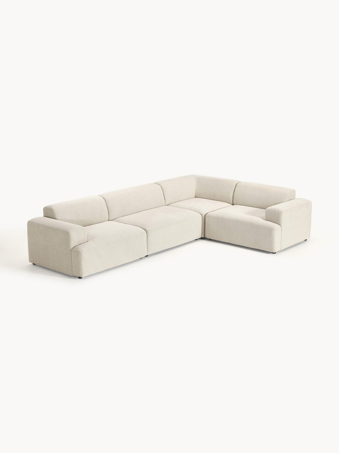 Simpales Melva Corner Sofa, Large, 4-Seater