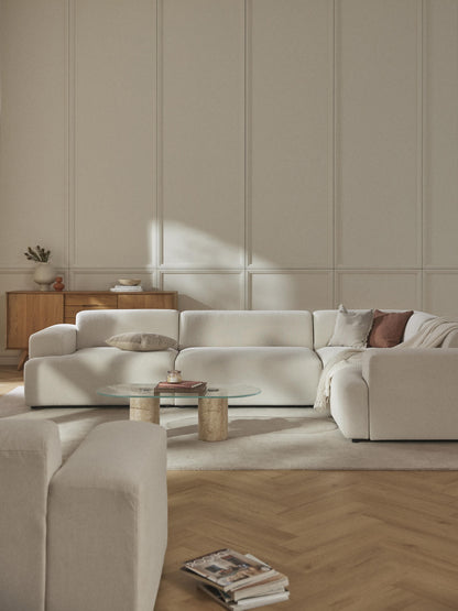 Simpales Melva Corner Sofa, Large, 4-Seater