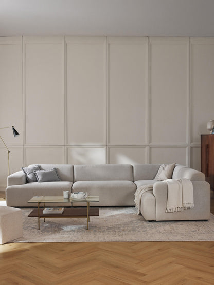 Simpales Melva Corner Sofa, Large, 4-Seater