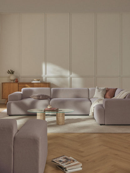 Simpales Melva Corner Sofa, Large, 4-Seater