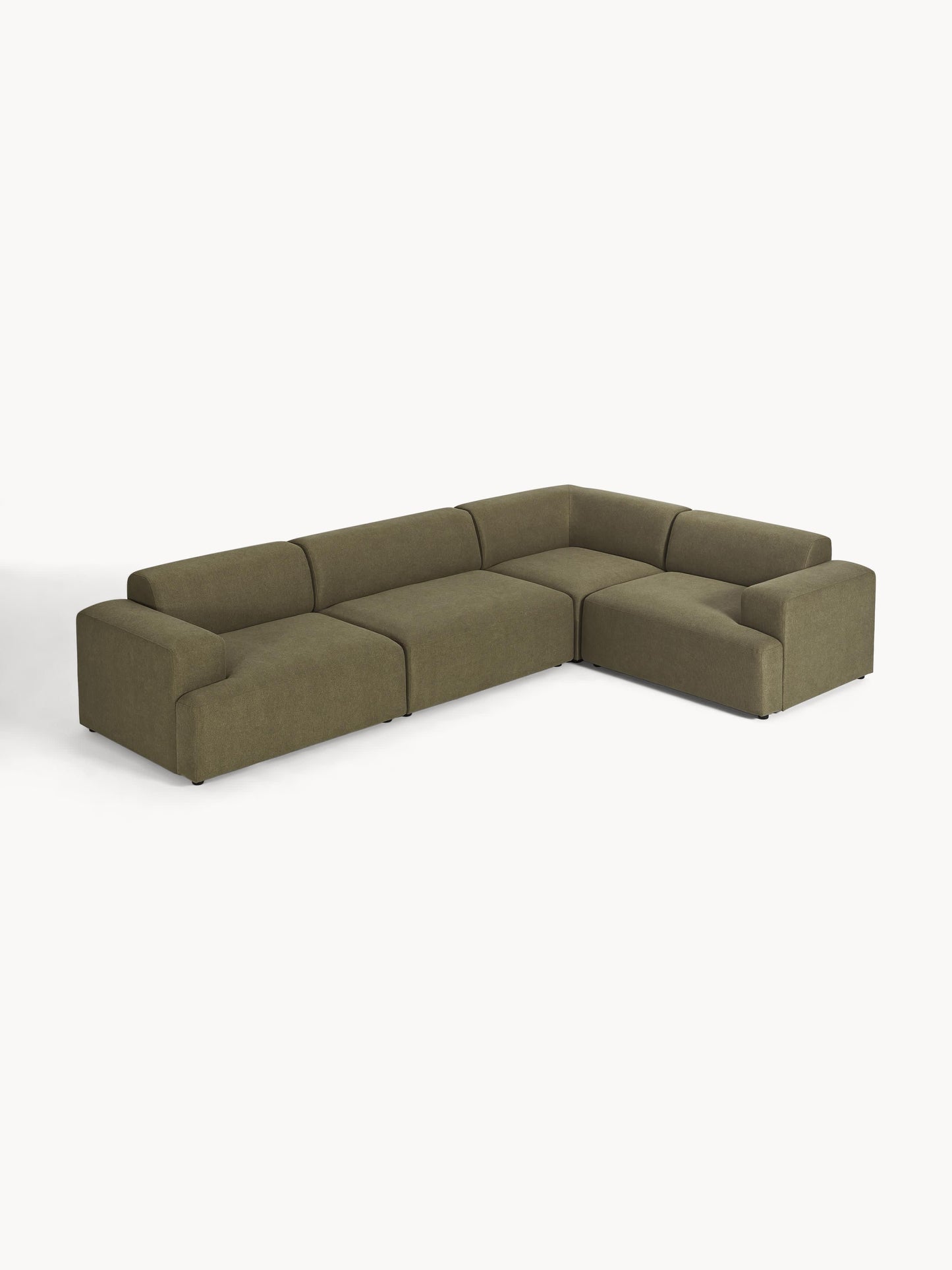 Simpales Melva Corner Sofa, Large, 4-Seater