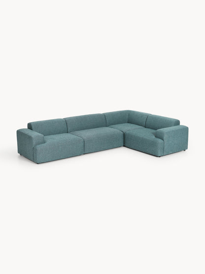 Simpales Melva Corner Sofa, Large, 4-Seater