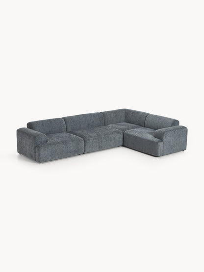 Simpales Melva Corner Sofa, Large, 4-Seater