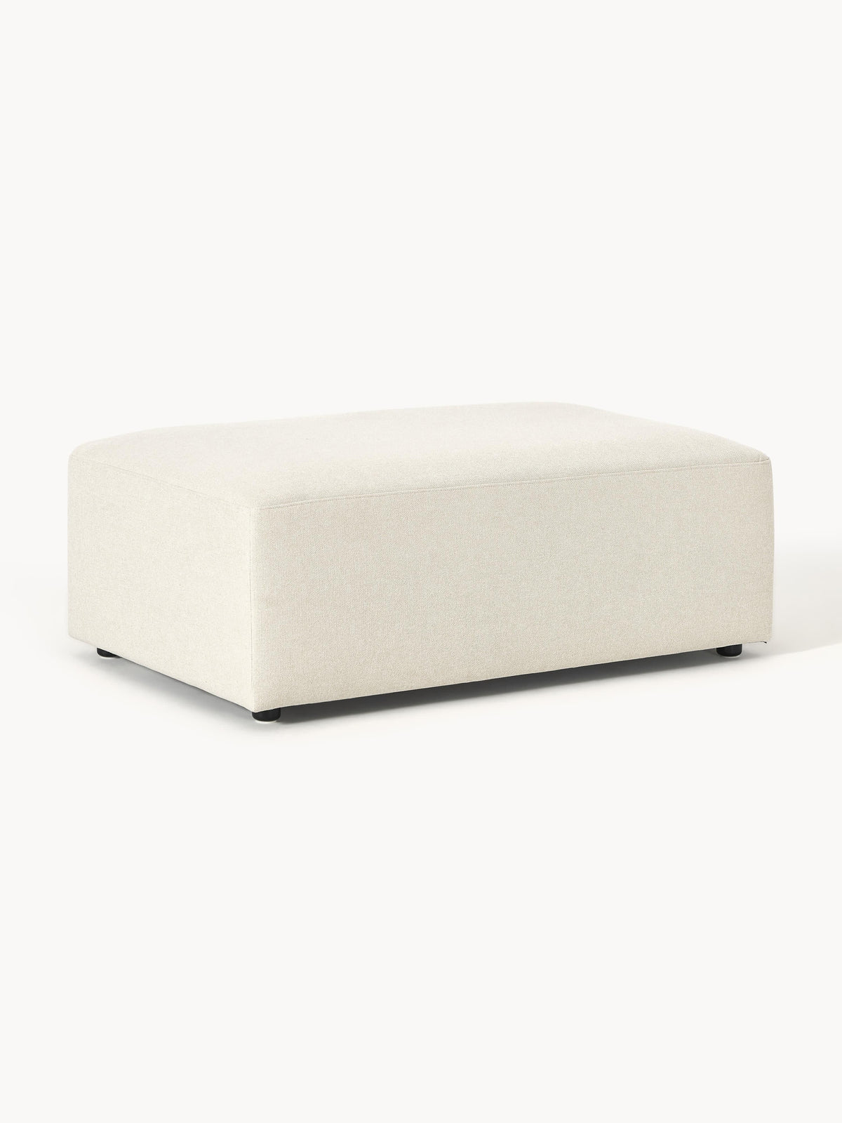 Simpales Melva Ottoman in XL, W 116 x D 72 cm