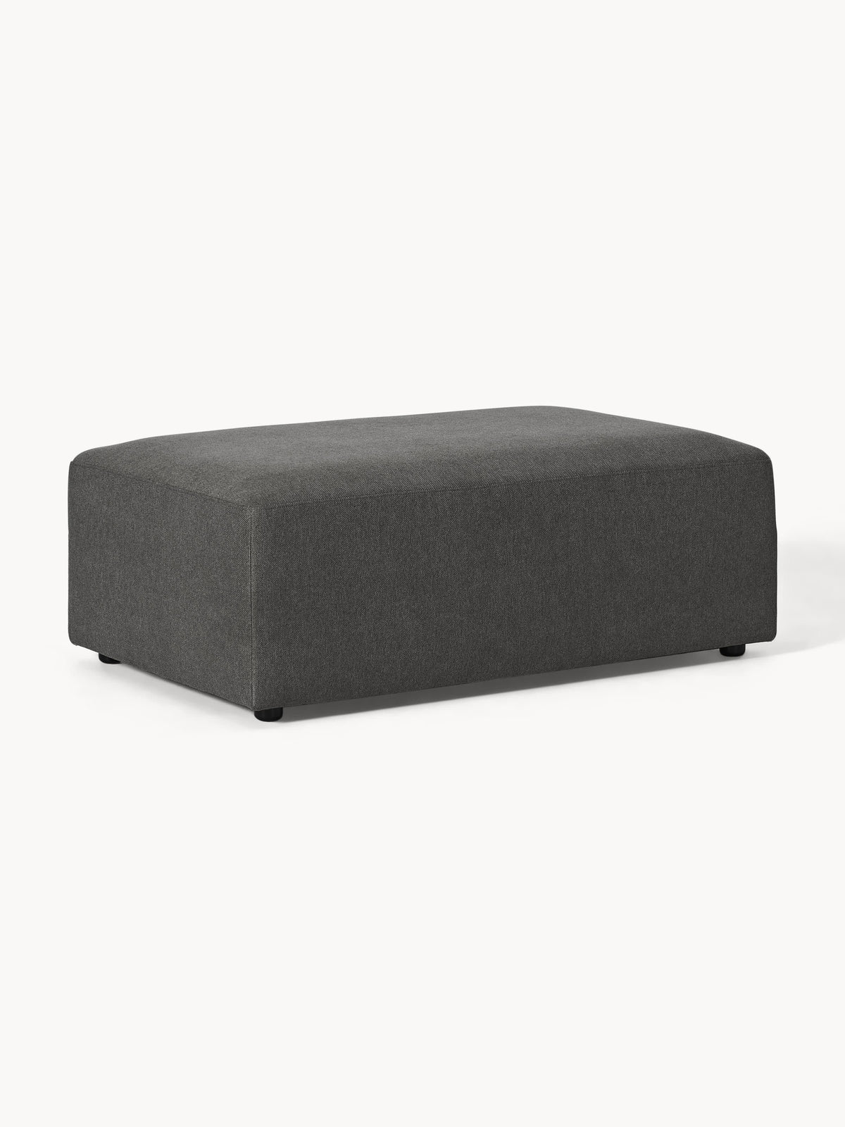 Simpales Melva Ottoman in XL, W 116 x D 72 cm