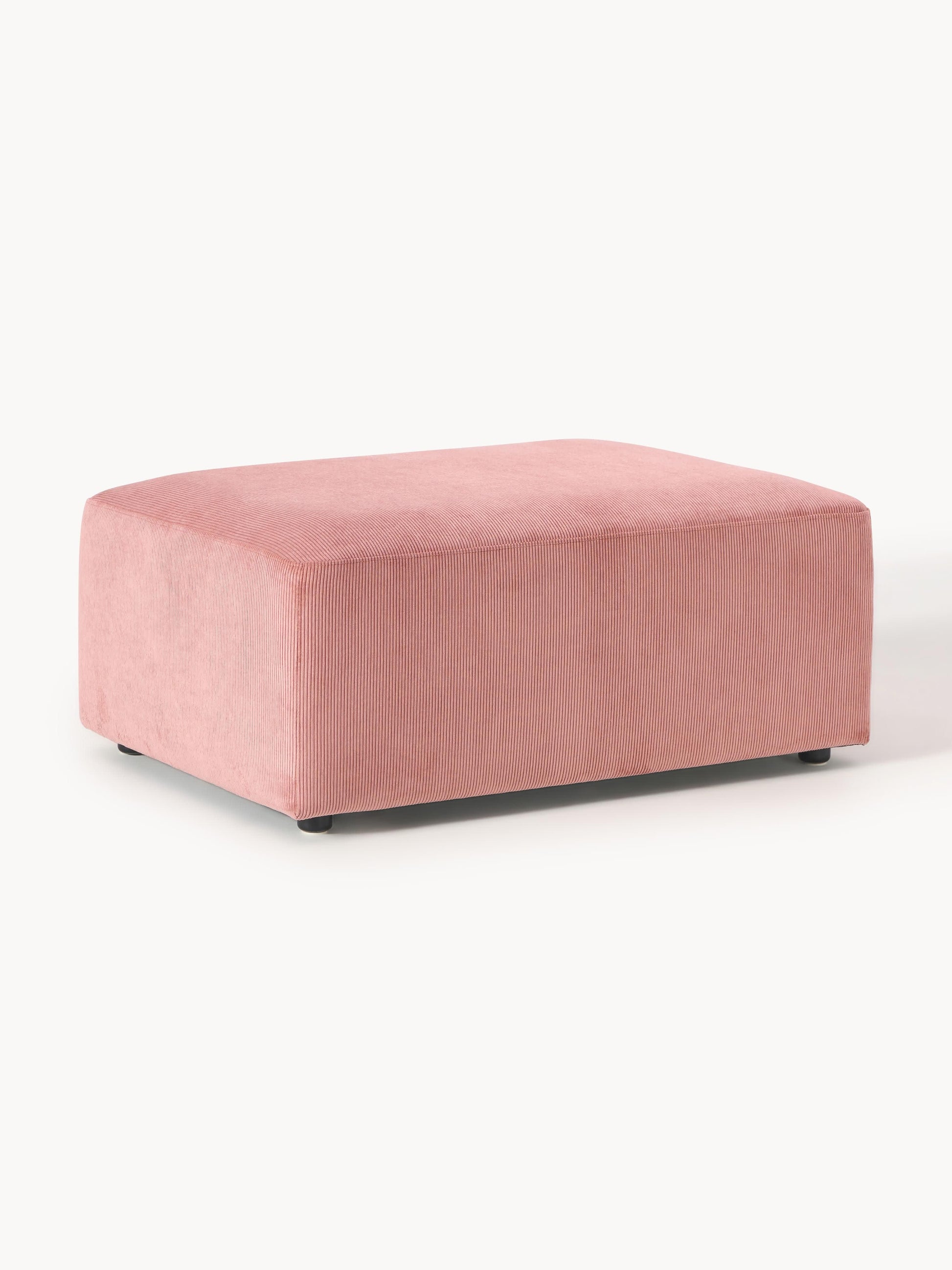 Simpales Melva Stool in Corduroy, Measuring W 99 x D 72 cm