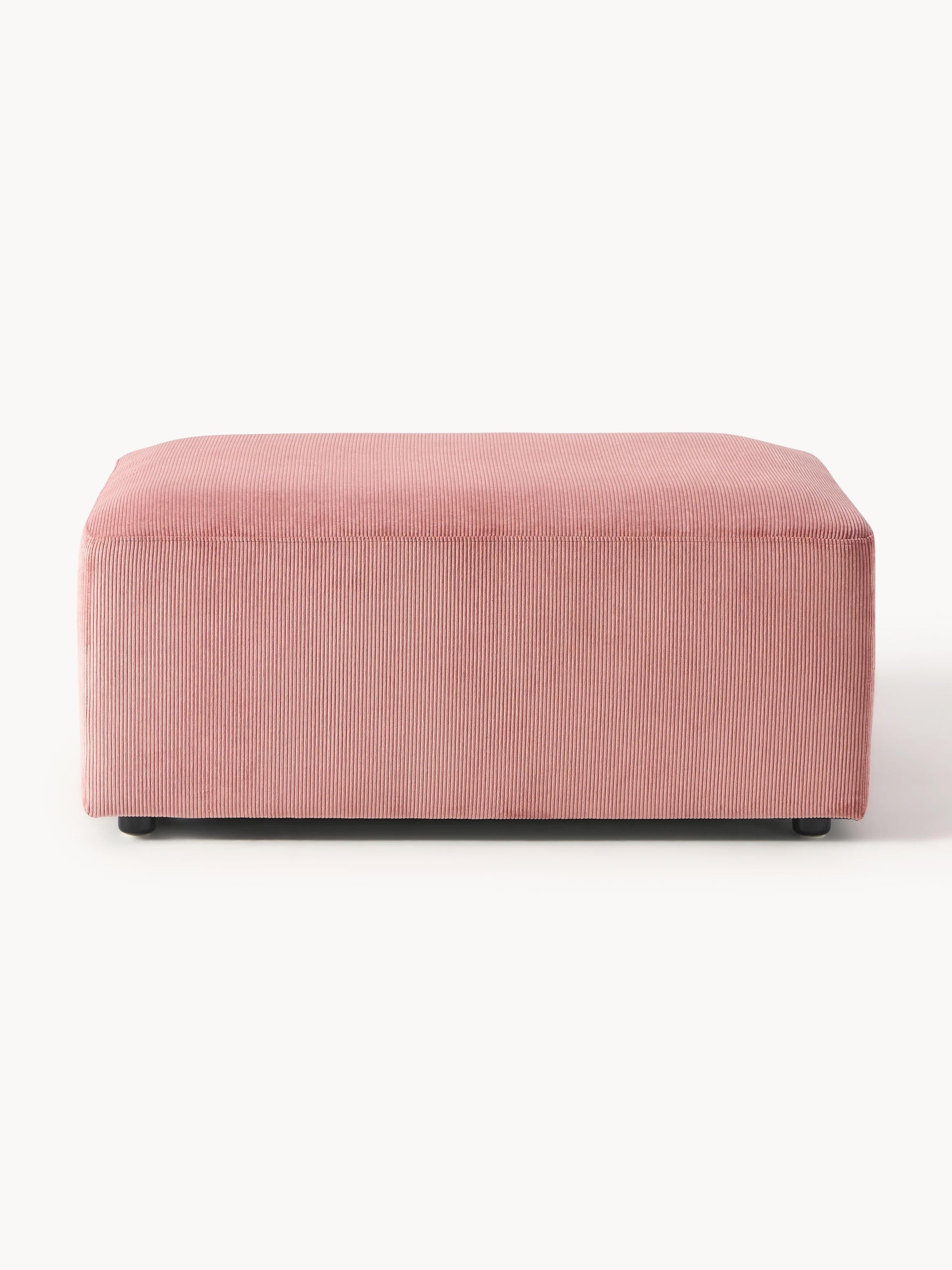 Simpales Melva Stool in Corduroy, Measuring W 99 x D 72 cm