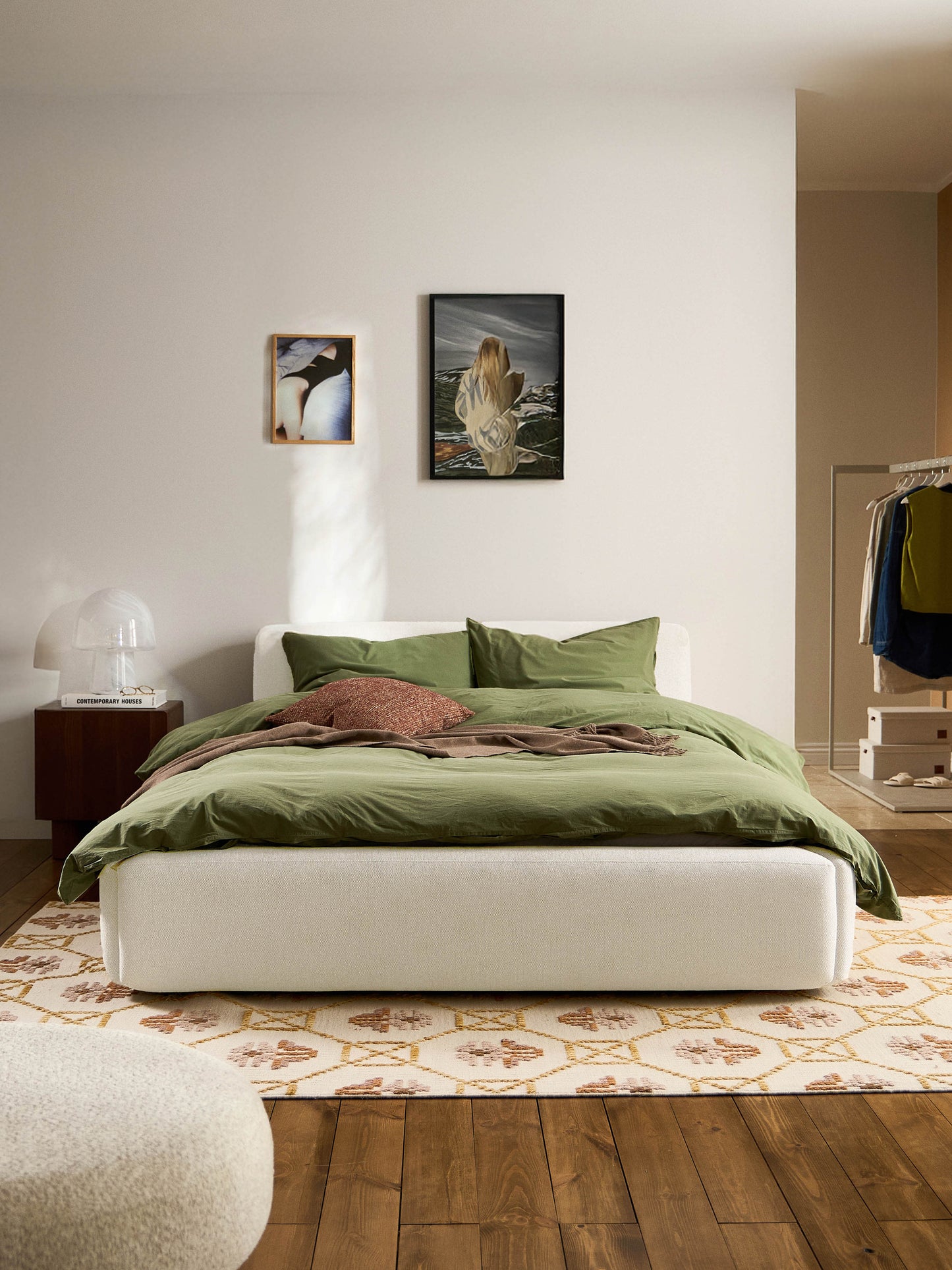 Simpales Melva Upholstered Bed Frame
