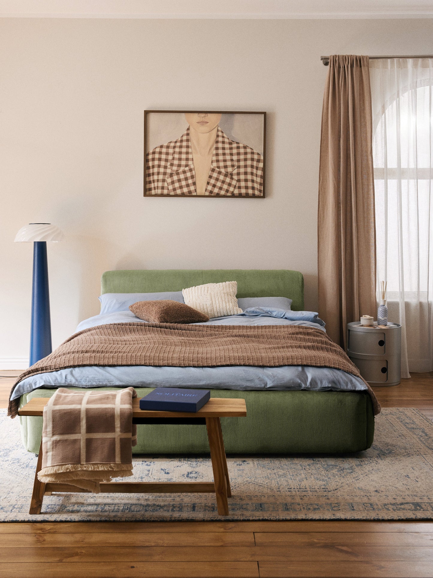 Simpales Melva Upholstered Bed Frame