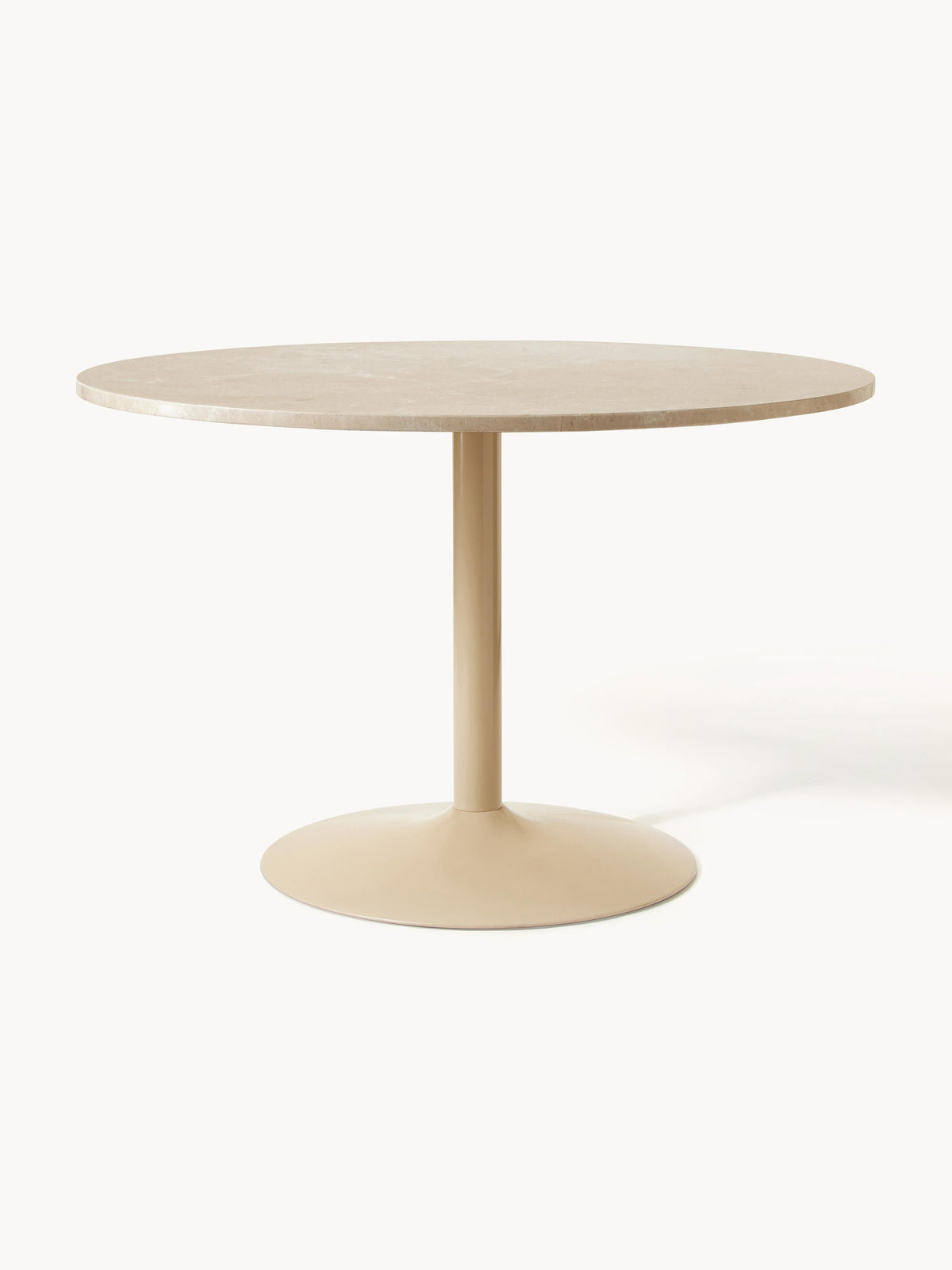 Simpales Miley Marble Dining Table, Oval, 120 x 90 cm