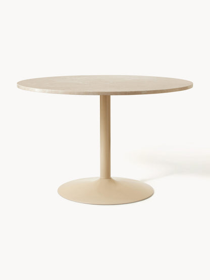 Simpales Miley Marble Dining Table, Oval, 120 x 90 cm