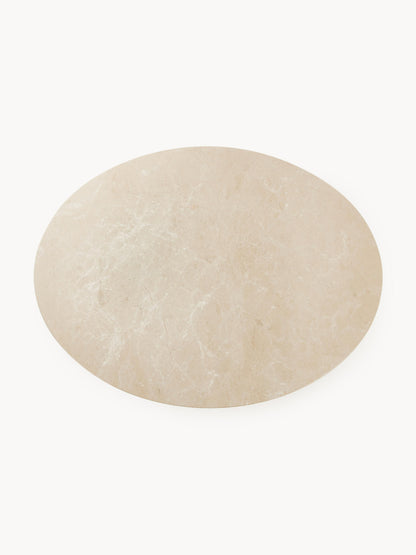 Simpales Miley Marble Dining Table, Oval, 120 x 90 cm