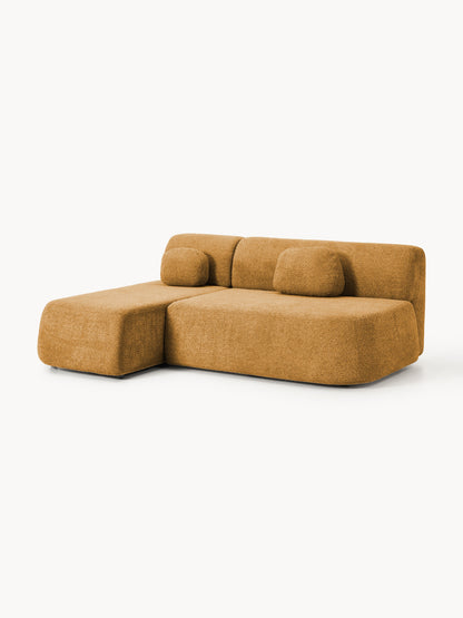 Simpales Pao Sofa Bed with Storage, Teddy Bouclé