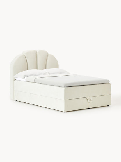 Simpales Romia Bed with Box Spring and Storage