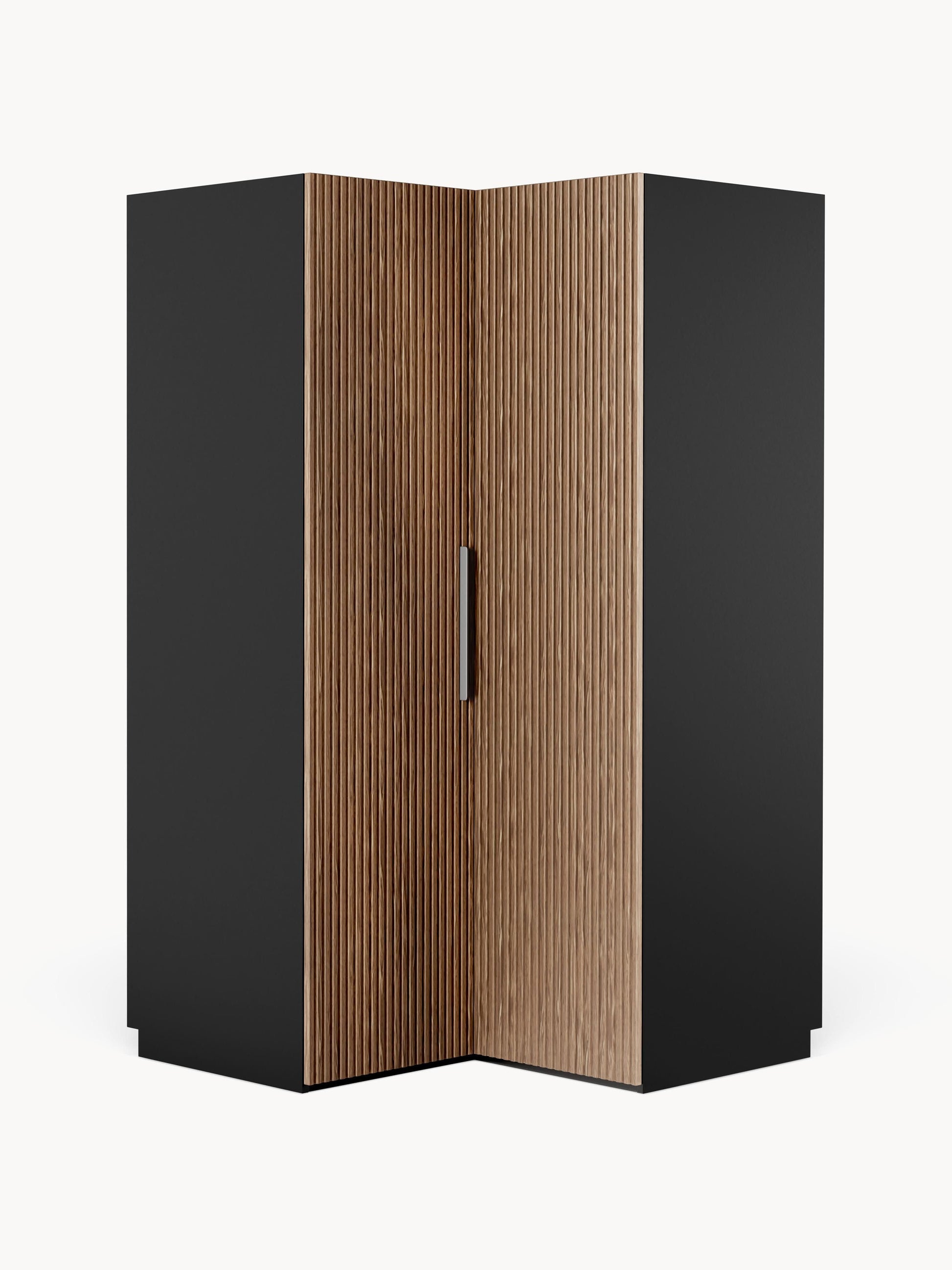 Simpales Simone Modular Wardrobe for Corners, 115 cm Wide