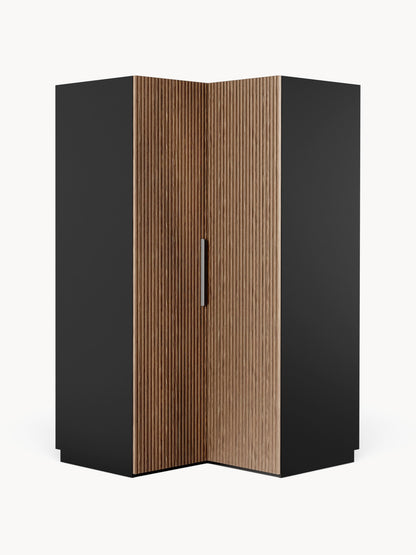 Simpales Simone Modular Wardrobe for Corners, 115 cm Wide