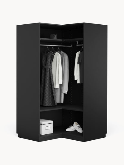 Simpales Simone Modular Wardrobe for Corners, 115 cm Wide