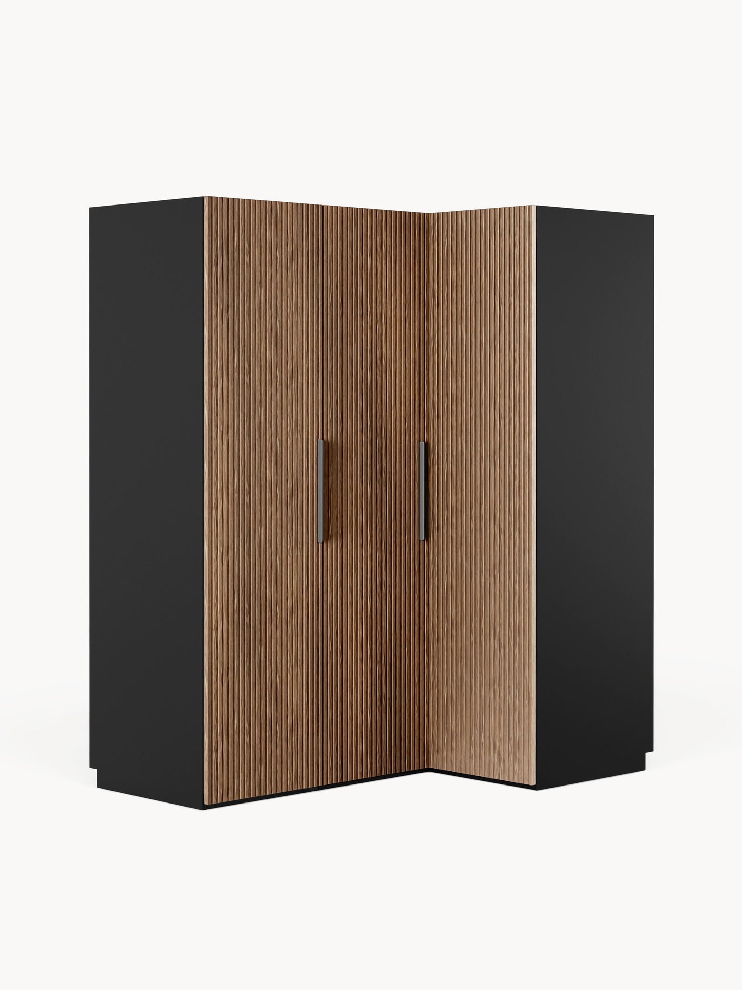 Simpales Simone Modular Wardrobe for Corners, 165 cm Wide, in Various Sizes