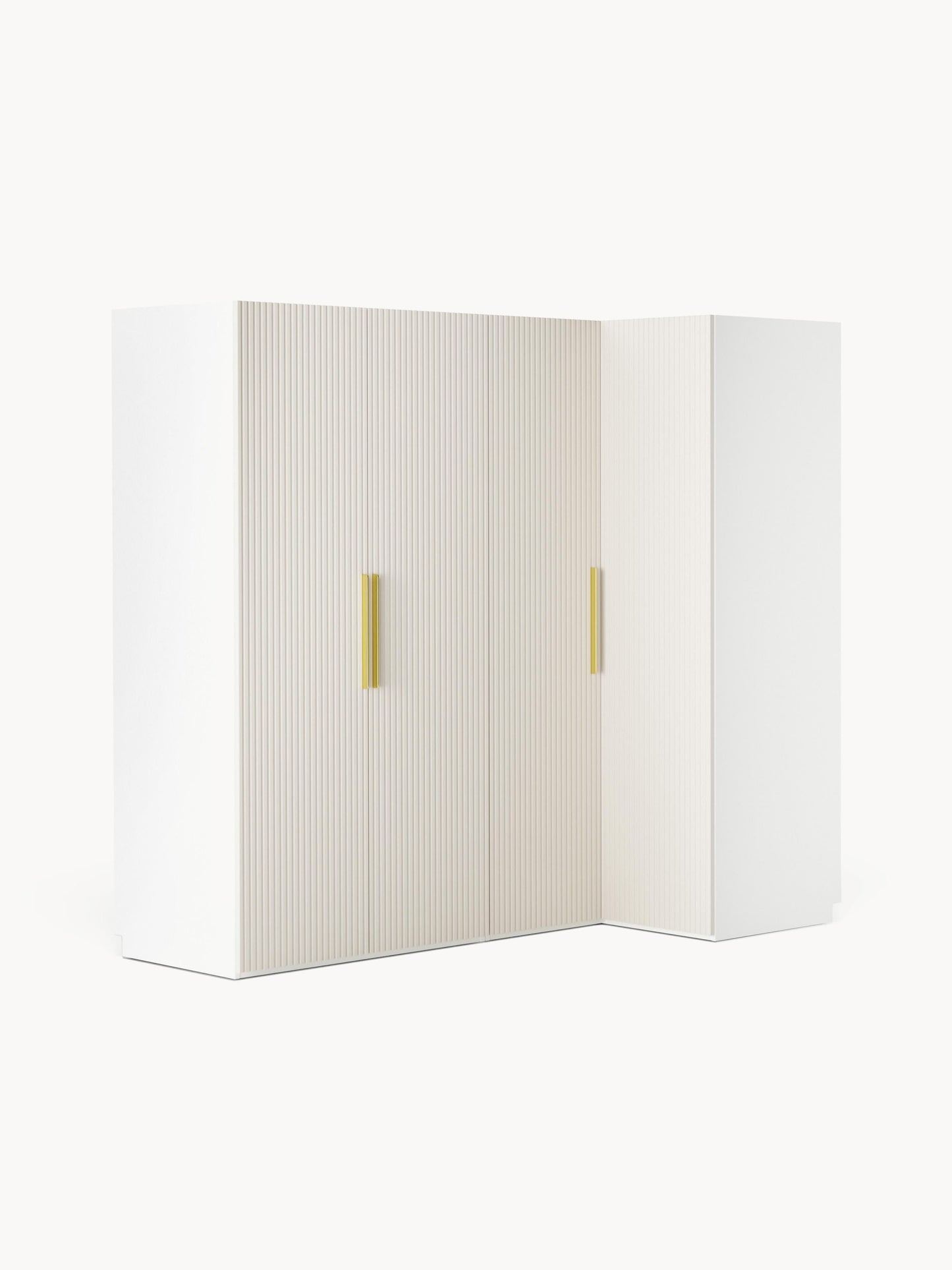 Simpales Simone Modular Wardrobe for Corners, 215 cm Wide, in Various Sizes
