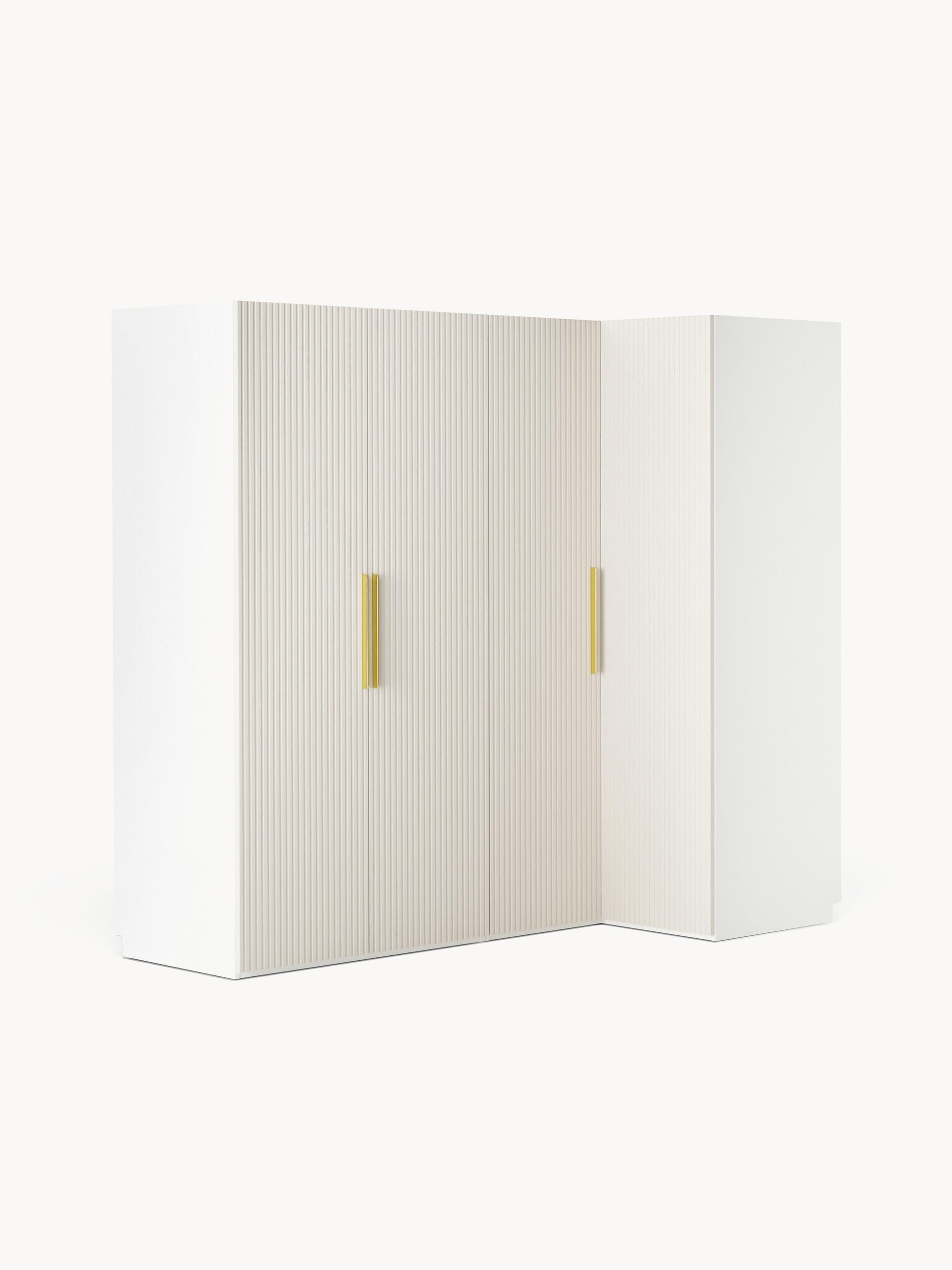Simpales Simone Modular Wardrobe for Corners, 215 cm Wide, in Various Sizes