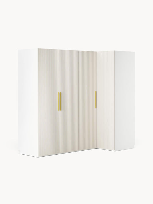 Simpales Simone Modular Wardrobe for Corners, 215 cm Wide, in Various Sizes