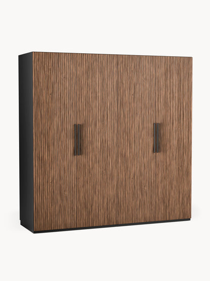 Simpales Simone Modular Wardrobe with Hinged Doors, 200 cm Wide, in Various Sizes