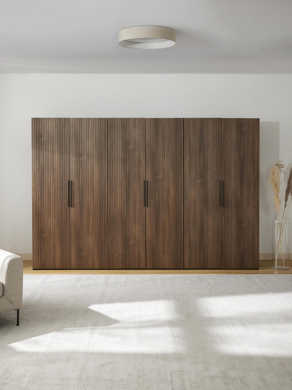 Simpales Simone Modular Wardrobe with Hinged Doors, 300 cm Wide, in Various Sizes