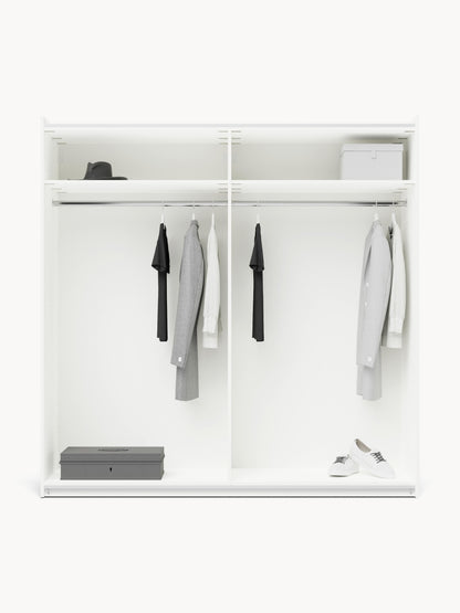 Simpales Simone Modular Wardrobe with Sliding Doors, 200 cm Wide, in Various Sizes