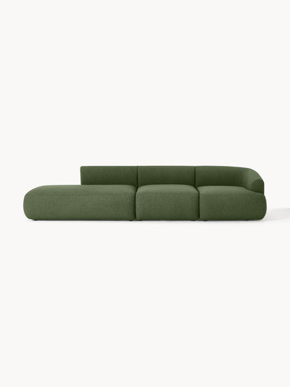 Simpales Sofia Bouclé Chaise (2-Seater), Modular